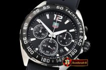 Tag Heuer F1 Series SS/RU Perf Black VK Qtz
