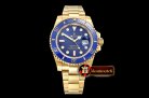 Rolex Submariner 116618LN Wrap YG/YG Blue VRF Asia 2836