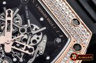 Richard Mille RM035-02 Americas Diams RG/RU Blk Skele KVF MY8215 Mod