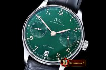 IWC Portugese 5007 SS/LE Green/Gold Num ZF A52010 Mod