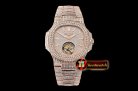 Patek Philippe Nautilus 40mm Tourbillon Fantasy DIAM/RG Asia HW Tourb