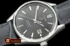 TAG0262C - Carrera Calibre 5 Automatic SS/LE Grey A-2824
