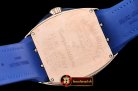Franck Muller Vanguard Mens V45 Diams RG/LE/RU Blue Diam ABF A2824