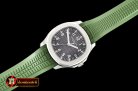 Patek Philippe Aquanaut Ref.5167 SS/RU Grn Grey/Num PF Asia 2824 Mod
