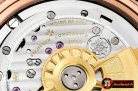 VACH. CONSTANTINE Overseas Chronograph RG/RG White Asia 7750 Mod 5200
