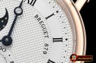 BRE082 - Classique MoonPhase Ref.3300 RG/LE White MY9015 Mod