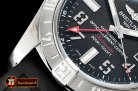 Breitling Avenger II GMT A3239011 SS/RU Black GF A2836