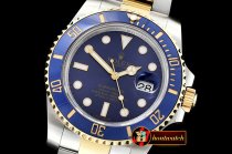 Rolex Submariner 116613 Cer YG/SS Blue GMF Asia 3135