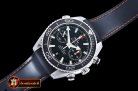 Omega Planet Ocean 45mm Chrono SS/RU Blk/O BP A7750 Mod9300