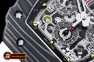 Richard Mille RM011-03 Flyback Chrono FC/RU (White) KVF A7750 Mod