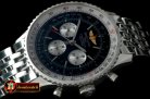 BSW0285B - Navitimer GMT SS/SS Black A-7750