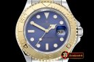 Rolex YachtMaster 116613 40mm 904L YG/SS Blue GMF A3135