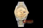 Rolex DateJust 36mm Jub Flt YG/SS Gold/Dm Rmn BP A2813