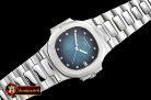 Patek Philippe Nautilus Ref.3800 Midsize SS/LE V.Blue Diams BP A