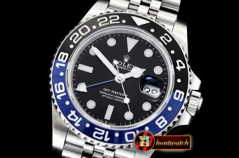 Rolex GMT Master II 126710BLNR 904L SS/SS Blk GMF A2836