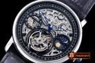 Cartier MoonPhase SS/LE Skeletonal Black - Asia HW Tourbillon