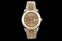 RLX200427F - GMF Rolex Datejust 36mm Steel-14K A3235 Automatic Movement m126233-0017