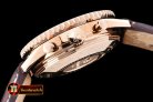 Replica Breitling Navitimer RG/LE Brown Asia 7750 Mod