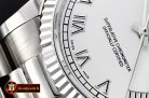 Rolex Daydate 36mm Flt SS/SS White Diam BP Swiss 2836