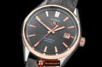 TAG0262B - Carrera Calibre 5 Automatic RG/LE Grey A-2824