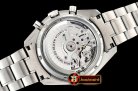 Omega Speedmaster Moonwatch SS/SS Blk/Org OMF A7750 9900