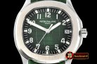 PP0275 - Aquanaut Ref.5167 SS/RU Green/Num MPF Miyota 9015 Mod