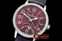 JAEGER LE COULTRE Rendez-Vous Day/Night Diams SS/LE Purple Gp MY