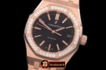 AP0326B - Royal Oak 15450 RG/RG Black AP 3120