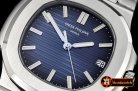 Patek Philippe Nautilus Mens 40mm SS/SS Blue Sticks PF Miyota 90