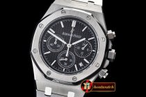 AP0357B - Royal Oak Chronograph Ref. 26320 SS/SS Black VK Qtz