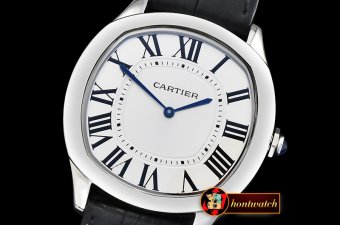 Cartier Drive De Cartier Extra-Flat SS/LE White Jap Qtz
