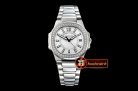 Patek Philippe Nautilus 7010 Ladies SS/SS White - Swiss Qtz