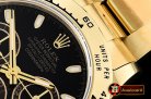 Rolex Daytona 116508 YG/YG Black/Stick BP A7750 4130 Mod