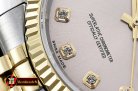 Rolex Datejust DJ 36mm Jub Flt YG/SS Light Grey Diam BP A3135 Mo