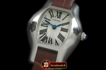 CAR0335B - Tortue De Cartier SS/LE White Swiss Quartz