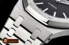 Audemars Piguet Royal Oak 15400 SS/SS Black OMF 1:1 MY9015 Mod 3120
