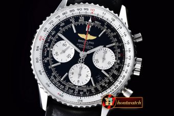 BSW0315A - Navitimer SS/LE Black Stk A-7750