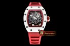 Richard Mille RM055 Bubba Watson CER/VRU Red Sk Red KVF MY8215 Mod
