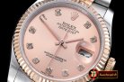 Rolex Datejust Man DJ 36mm Jub Flt RG/SS Rose Gold D BP A3135 Mo