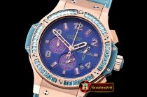 Hublot Big Bang Pop Art 38mm RG/LE Blue/Blue Bez OS20 Qtz