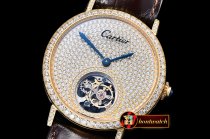 Cartier Ronde De Cartier Diamonds YG/LE Tourbillon HW
