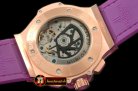 HUB0322F - Big Bang Pearl RG/Sq Violet Ruby White A-7750