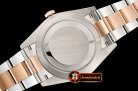 Rolex Datejust DJ2 41mm Oyst Flt 904L RG/SS Brwn/Stk ARF Asia 2824