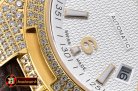 VACH. CONSTANTINE Overseas Ref.47074 YG/LE White MY8215 Mod Cal5