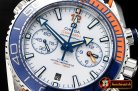 Omega P-Ocean Chrono Blue M.P Edn SS/NY Wht JHF A7750 Mod9900