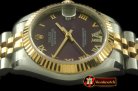 RMDJ203B - SS/YG Jubilee Purple Roman Asia 2836