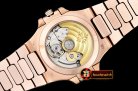 Patek Philippe Nautilus 7010 Ladies Full Diams RG/RG Diams TWF MY9015