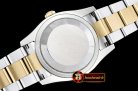Rolex Datejust DJ 36mm Oyst Flt YG/SS Black MOP Roman BP A3135 M