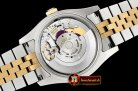 Rolex DateJust Jub Flt YG/SS Dark Blue Diam BP A3135 Mod