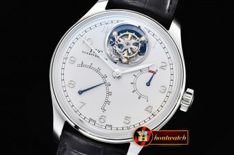 IWC Portugese Mystere Tourbillon SS/LE Wht YLF Tourb